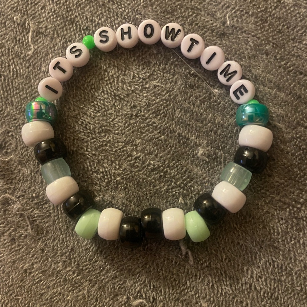 Beetlejuice inspired bracelet